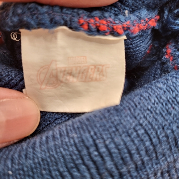 Marvel Captain America Child Beanie Winter Hat - Picture 4 of 4